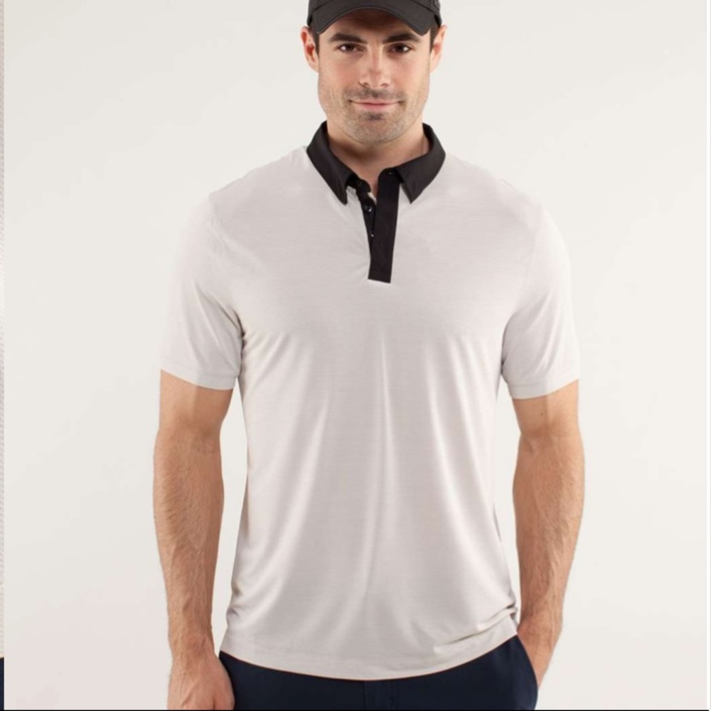 Lululemon Precision Polo Buff NWT rare M